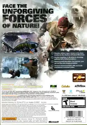 Cabelas Survival Shadows of Katmai (USA) box cover back